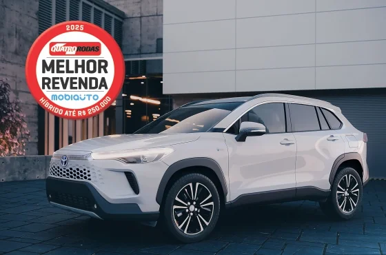 A Toyota foi reconhecida no Prêmio Melhor Revenda 2025 da revista Quatro Rodas.